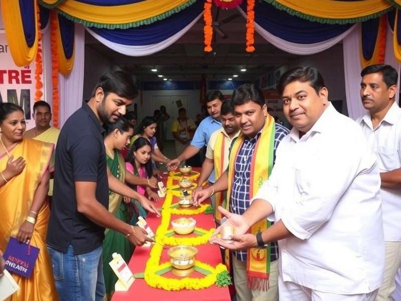 Kochi Kings Onam event showing pookalam decorations and players in traditional attire